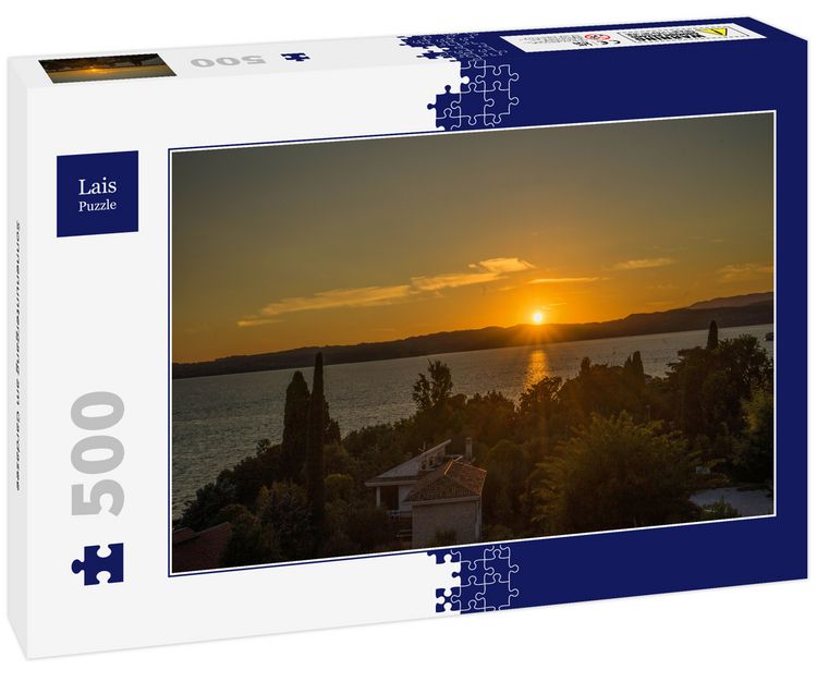 Produktbild: Lais Puzzle Sonnenuntergang am Gardasee 500 Teile