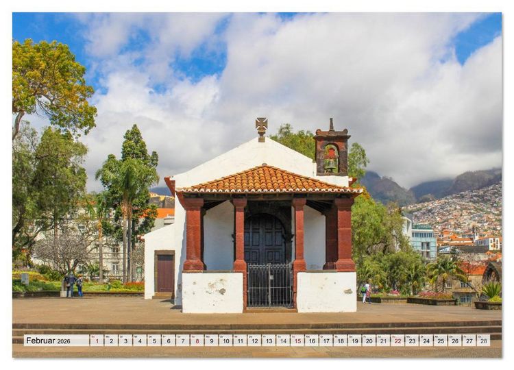 Produktbild: Funchal &ndash; Madeiras Seele am Atlantik (Wandkalender 2026 DIN A2 quer), CALVENDO Monatskalender