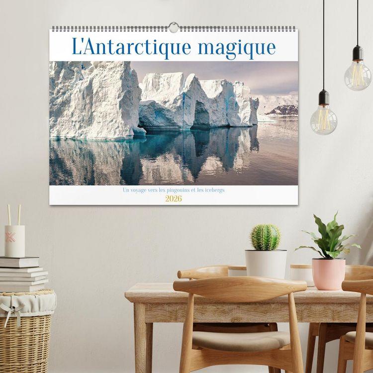 Produktbild: L'Antarctique magique (Calendrier mural 2026 DIN A2 vertical), CALVENDO calendrier mensuel