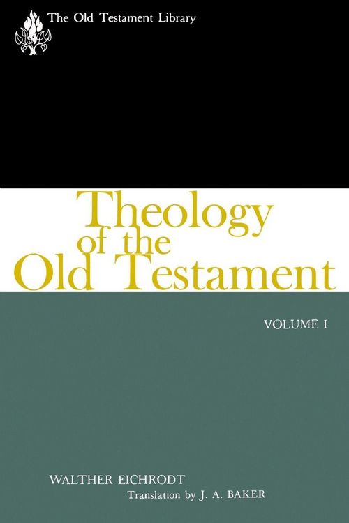 Produktbild: Theology of the Old Testament