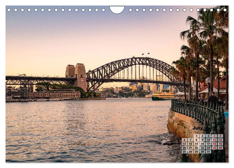 Produktbild: The Fascination of Bridges (Wall Calendar 2026 DIN A4 landscape), CALVENDO 12 Month Wall Calendar