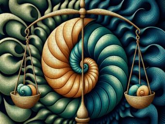 Produktbild: CALVENDO Puzzle Sternzeichen Waage der Spiralen | 1000 Teile Lege-Gr&ouml;&szlig;e 64x48cm Foto-Puzzle f&uuml;r gl&uuml;ckliche Stunden