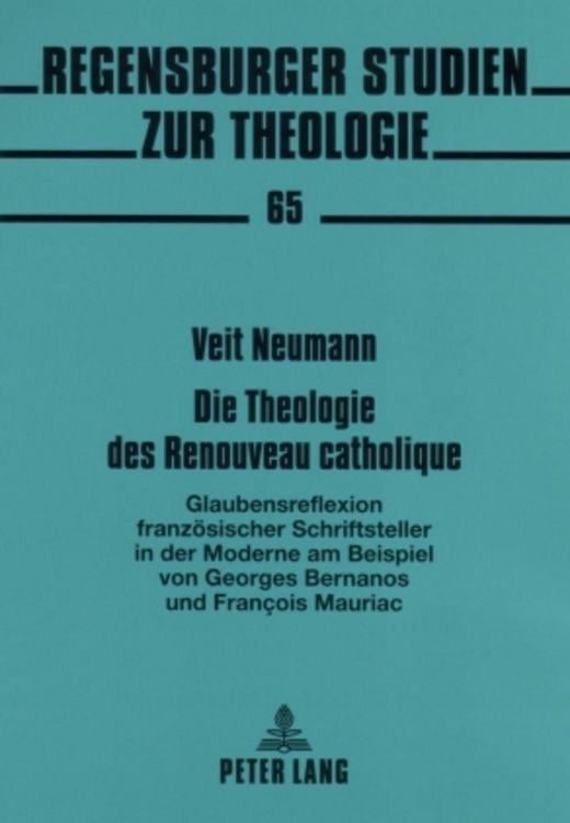 Produktbild: Die Theologie des Renouveau catholique