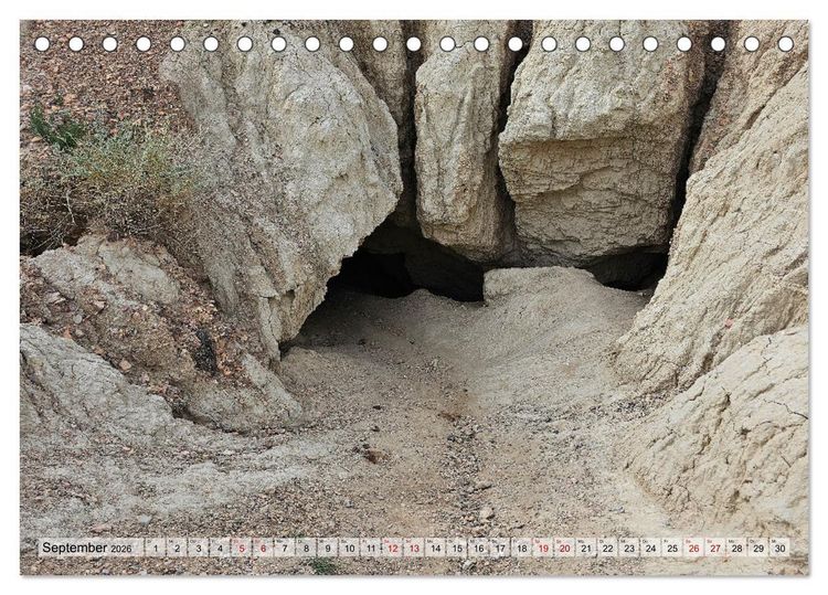 Produktbild: Nord-Gobi (Tischkalender 2026 DIN A5 quer), CALVENDO Monatskalender