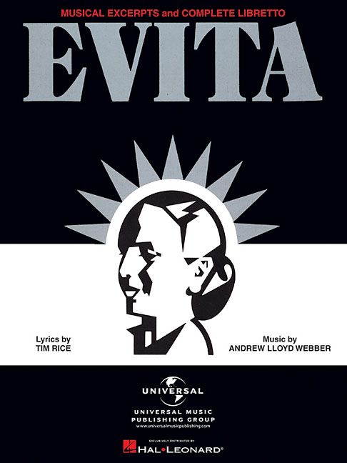 Produktbild: Evita - Musical Excerpts and Complete Libretto