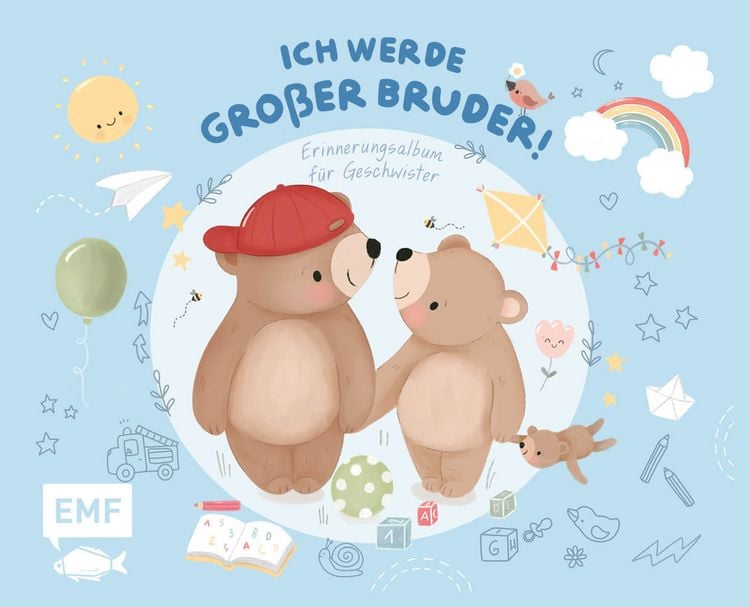 Produktbild: Erinnerungsalbum f&uuml;r Geschwister: Ich werde gro&szlig;er Bruder!