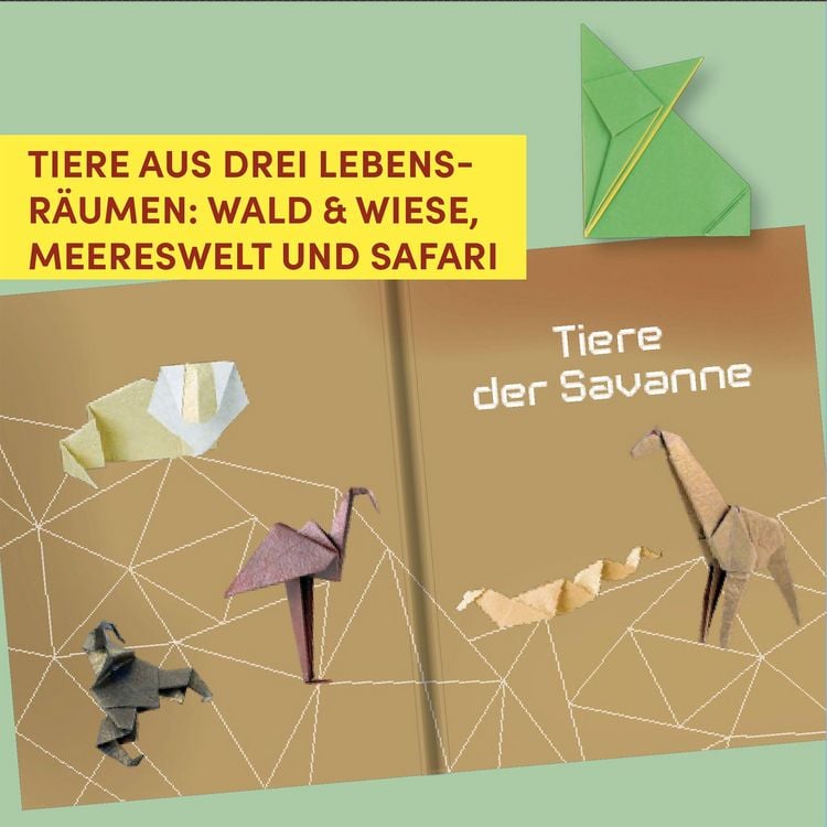 Produktbild: Faszinierende Origami-Tierparade