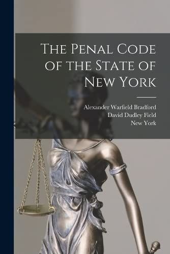 Produktbild: The Penal Code of the State of New York