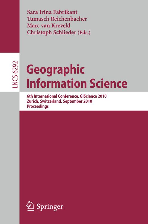 Produktbild: Geographic Information Science