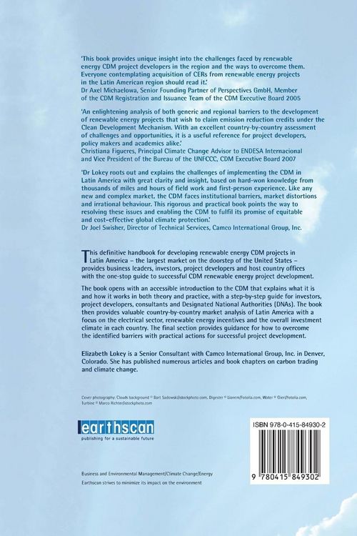 Produktbild: Renewable Energy Project Development Under the Clean Development Mechanism
