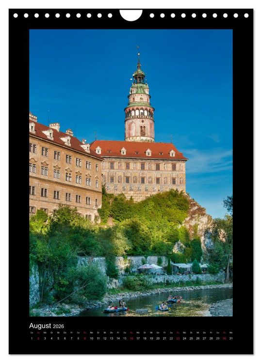 Produktbild: Cesky Krumlov Krumau (Wandkalender 2026 DIN A4 hoch), CALVENDO Monatskalender