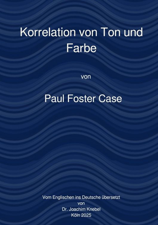 Produktbild: Korrelation von Ton und Farbe