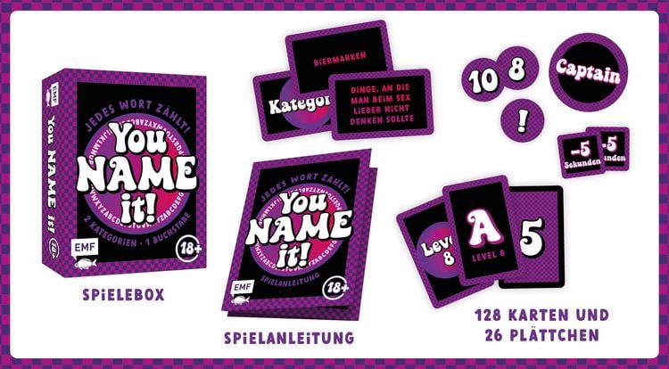Produktbild: Kartenspiel: You name it! &ndash; &Uuml;18