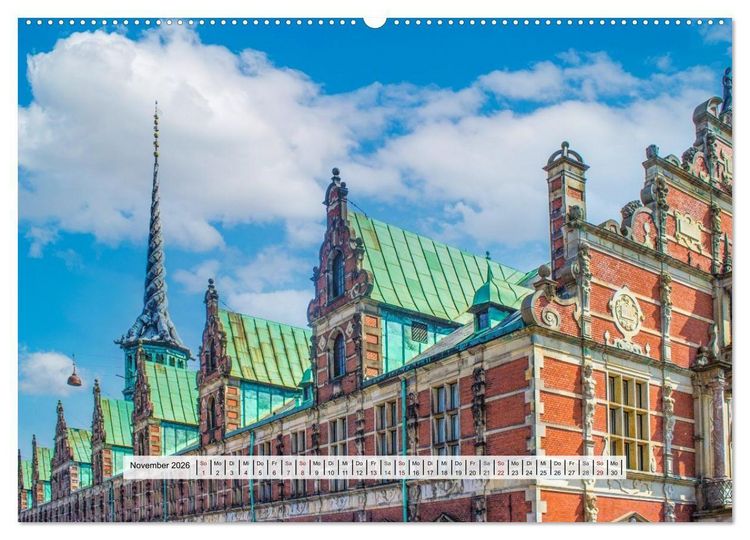 Produktbild: Kopenhagen &ndash; Wo Geschichte lebt (hochwertiger Premium Wandkalender 2026 DIN A2 quer), Kunstdruck in Hochglanz