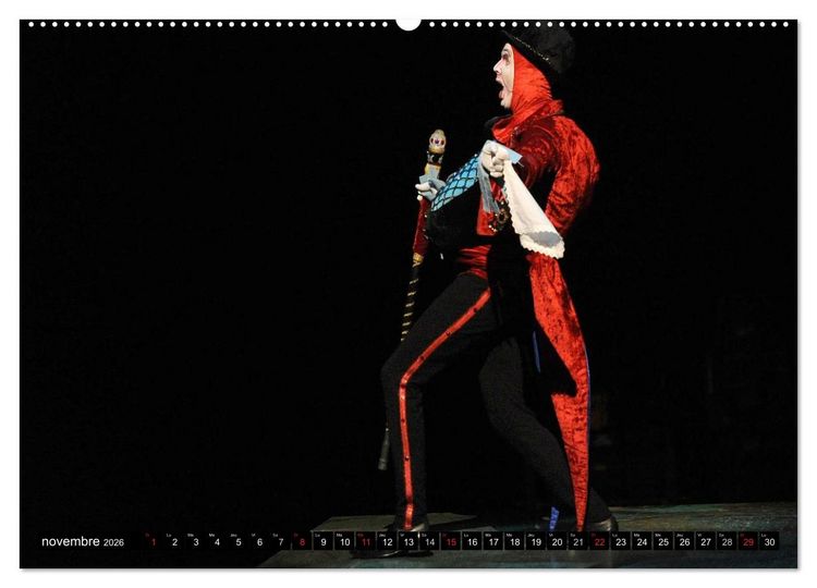 Produktbild: Alegria, Cirque du Soleil (Calendrier mural 2026 DIN A2 vertical) calendrier de bureau