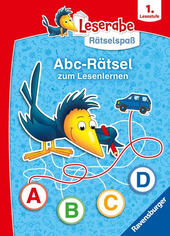 Produktbild: Leserabe Rätselspaß - Abc-Rätsel zum Lesenlernen (1. Lesestufe)