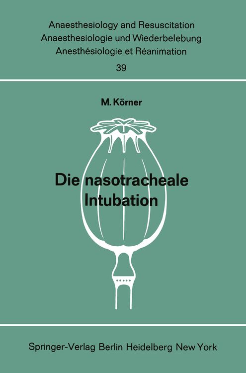 Produktbild: Die nasotracheale Intubation