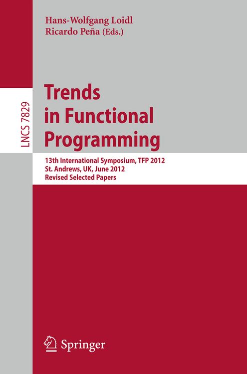 Produktbild: Trends in Functional Programming