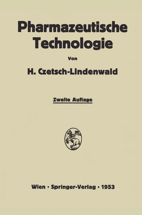 Produktbild: Pharmazeutische Technologie
