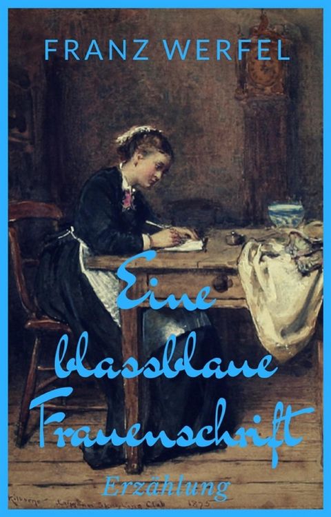 Produktbild: Eine blassblaue Frauenschrift