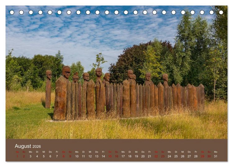 Produktbild: Bergkamen NRW Regional (Tischkalender 2026 DIN A5 quer), CALVENDO Monatskalender