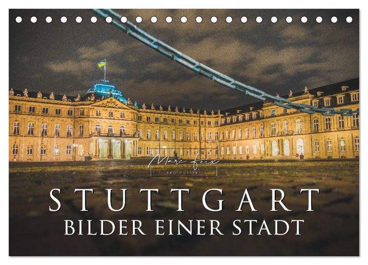 Produktbild: Stuttgart - Bilder einer Stadt 2026 (Tischkalender 2026 DIN A5 quer), CALVENDO Monatskalender