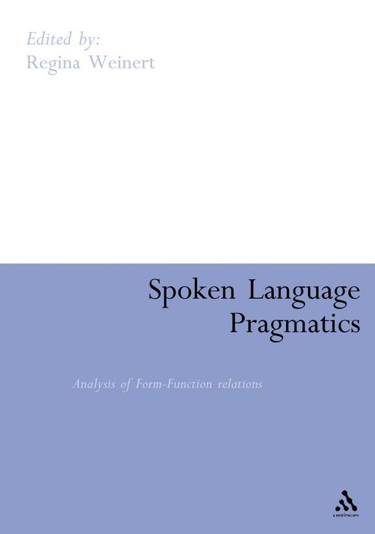 Produktbild: Spoken Language Pragmatics