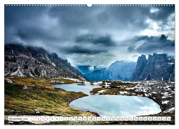 Produktbild: Wege durch die Alpen (hochwertiger Premium Wandkalender 2026 DIN A2 quer), Kunstdruck in Hochglanz