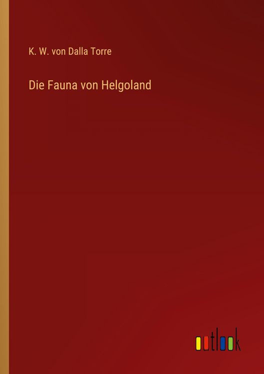 Produktbild: Die Fauna von Helgoland