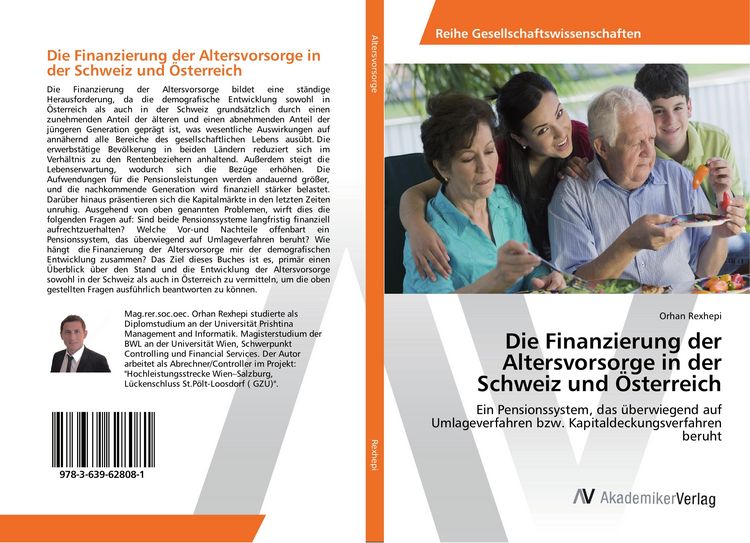 Produktbild: Die Finanzierung der Altersvorsorge in der Schweiz und &Ouml;sterreich