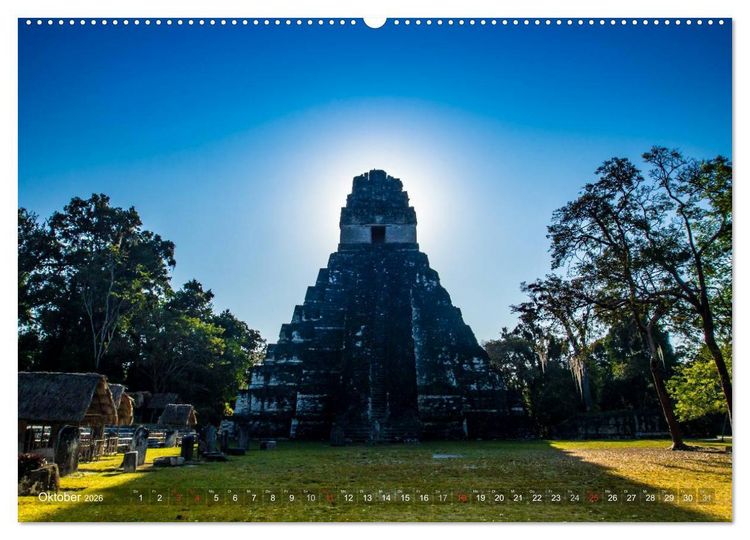 Produktbild: Belize - Guatemala (Wandkalender 2026 DIN A2 quer), CALVENDO Monatskalender