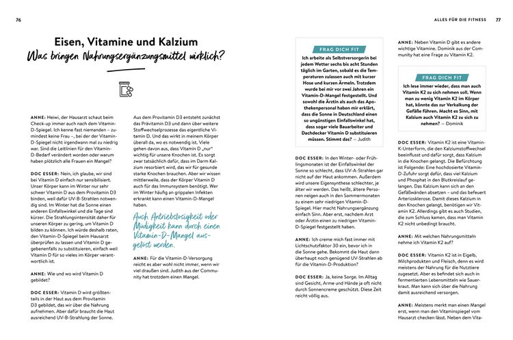 Produktbild: Frag dich fit - Die besten Tipps & Rezepte ... (Doc Esser)