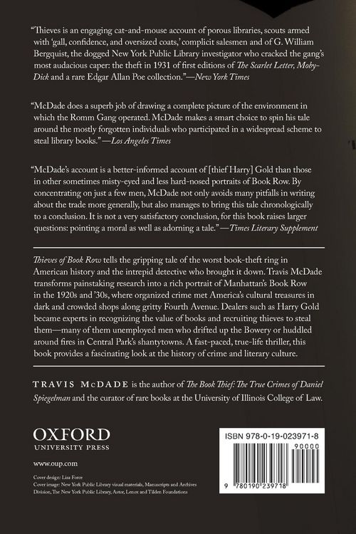 Produktbild: Thieves of Book Row