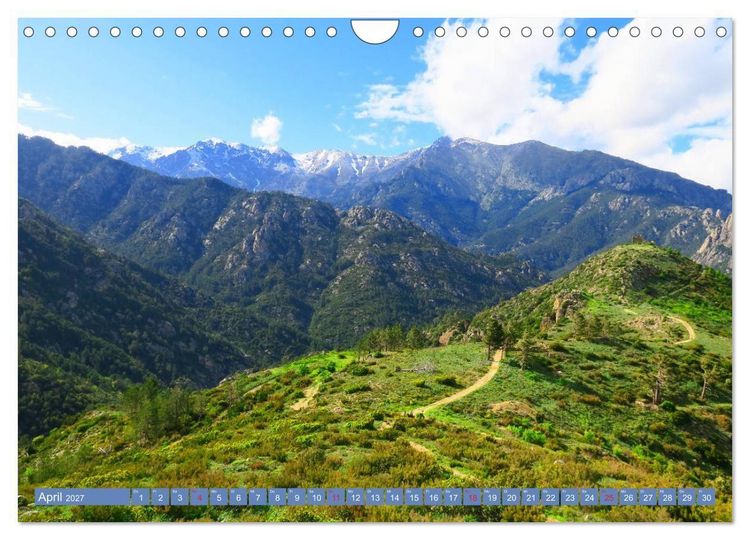 Produktbild: Korsika - Wandern zu den Naturwundern (Wandkalender 2027 DIN A4 quer), CALVENDO Monatskalender