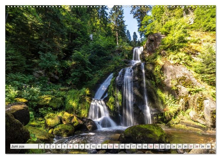 Produktbild: Urlaubsregion Schwarzwald (Wandkalender 2026 DIN A2 quer), CALVENDO Monatskalender