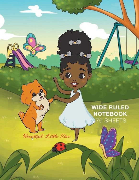 Produktbild: Beautiful Little Star Ruled NoteBook