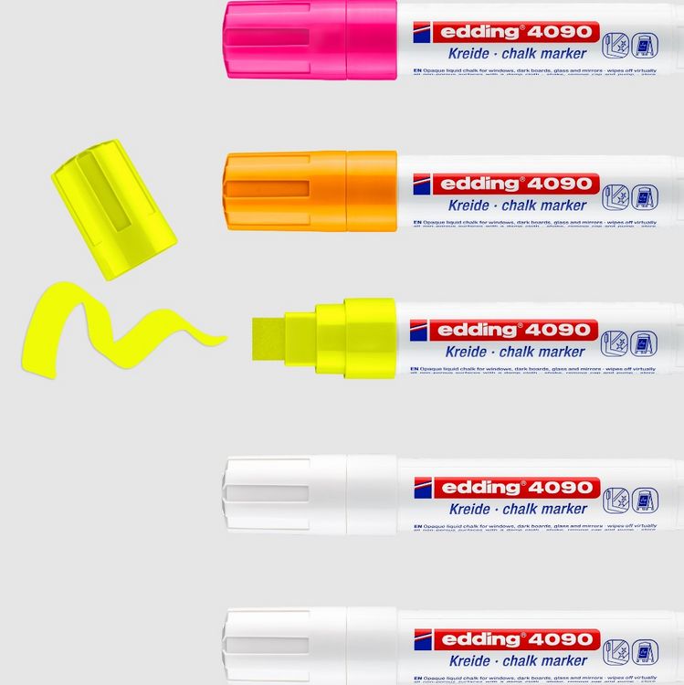 Produktbild: edding Kreidemarker 4090 5er Set