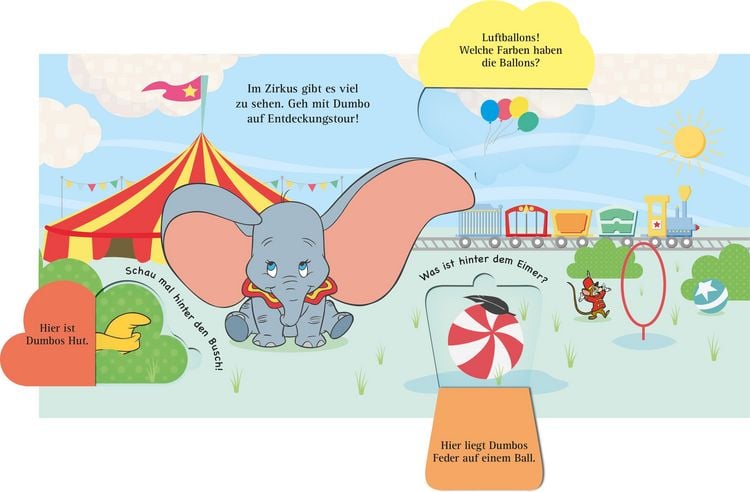 Produktbild: Disney: Mein erstes Klappenbuch