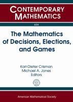 Produktbild: The Mathematics of Decisions, Elections, and Games