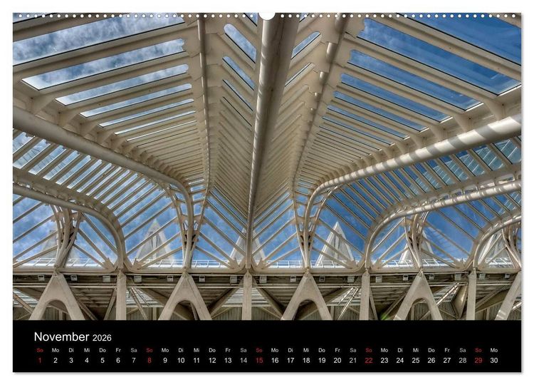 Produktbild: Moderne Architektur in Valencia (Wandkalender 2026 DIN A2 quer), CALVENDO Monatskalender