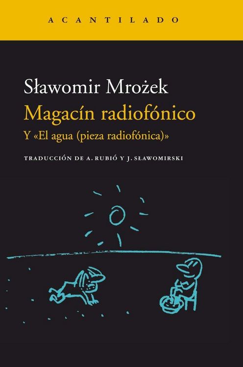 Produktbild: Magac&iacute;n radiof&oacute;nico : y "El agua" (pieza radiof&oacute;nica)"