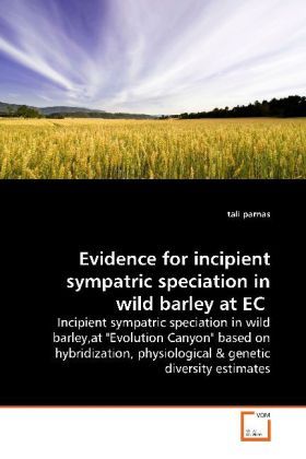 Produktbild: Parnas, t: Evidence for incipient sympatric speciation in wi