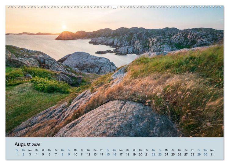 Produktbild: Naturgewalt Norwegen (hochwertiger Premium Wandkalender 2026 DIN A2 quer), Kunstdruck in Hochglanz