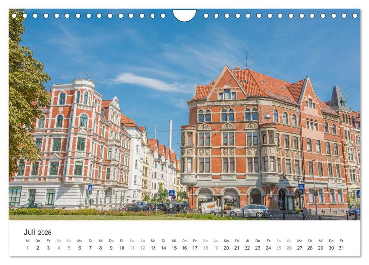 Produktbild: HANNOVER LINDEN ZAUBERHAFTE eigenART (Wandkalender 2026 DIN A4 quer), CALVENDO Monatskalender