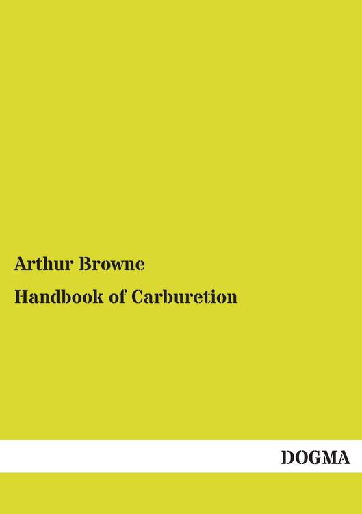 Produktbild: Handbook of Carburetion