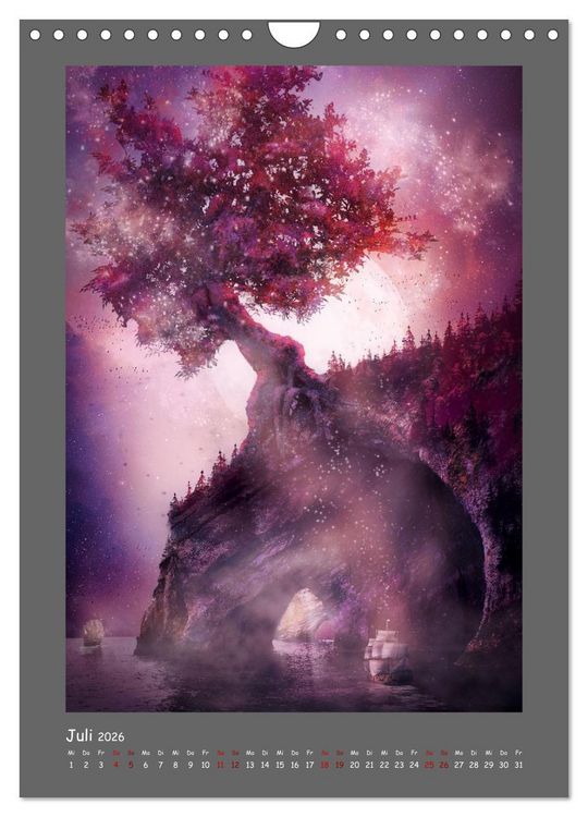 Produktbild: Yggdrasil - Der Baum des Lebens (Wandkalender 2026 DIN A4 hoch), CALVENDO Monatskalender