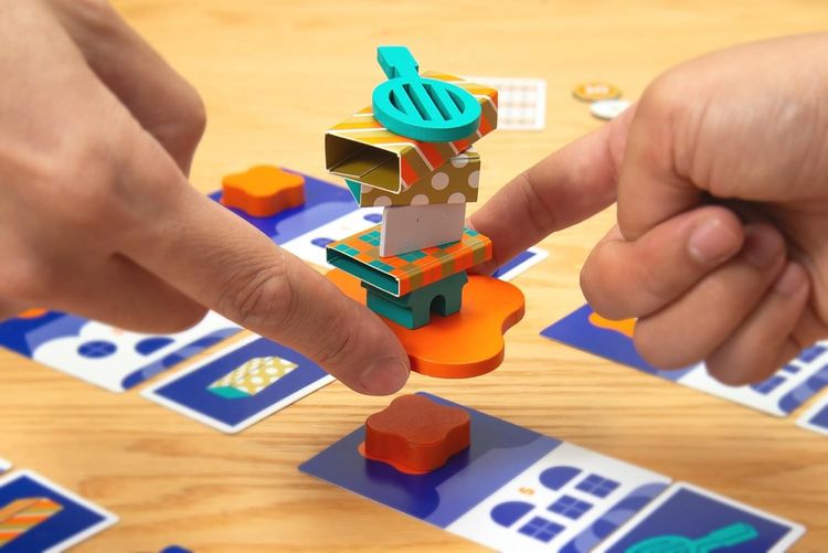Produktbild: Oink Games OIN09445 - Drohnen-Duo, Schon die Drohne, durch die Zone! (DE), Geschicklichkeitsspiel