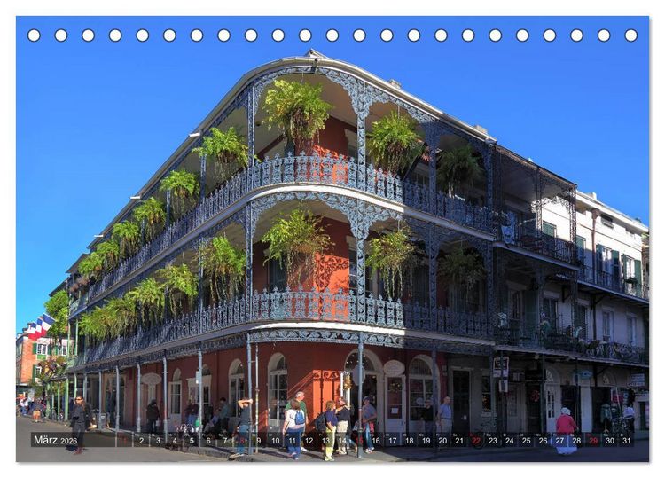 Produktbild: Grand Old South - Die S&uuml;dstaaten der USA (Tischkalender 2026 DIN A5 quer), CALVENDO Monatskalender