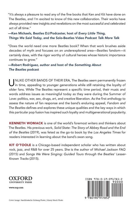 Produktbild: Fandom and The Beatles