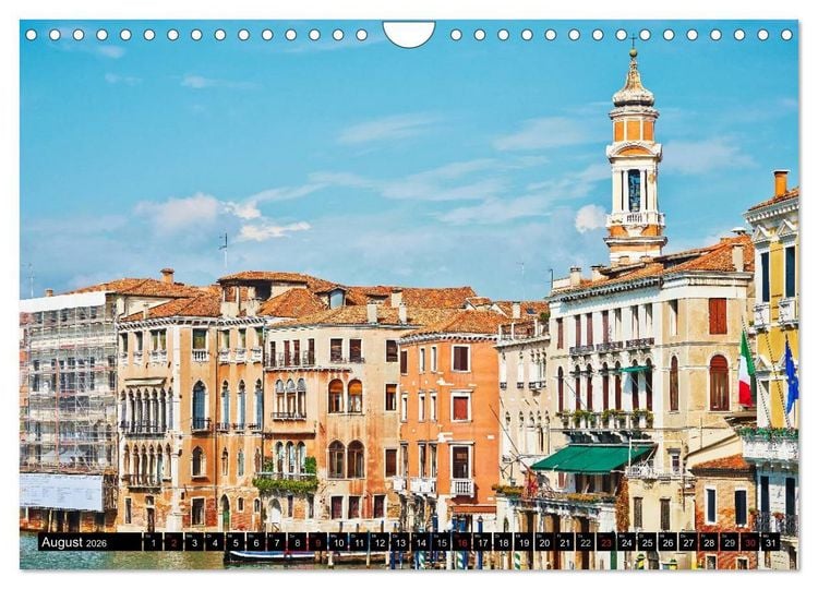 Produktbild: Besuch in Venedig (Wandkalender 2026 DIN A4 quer), CALVENDO Monatskalender